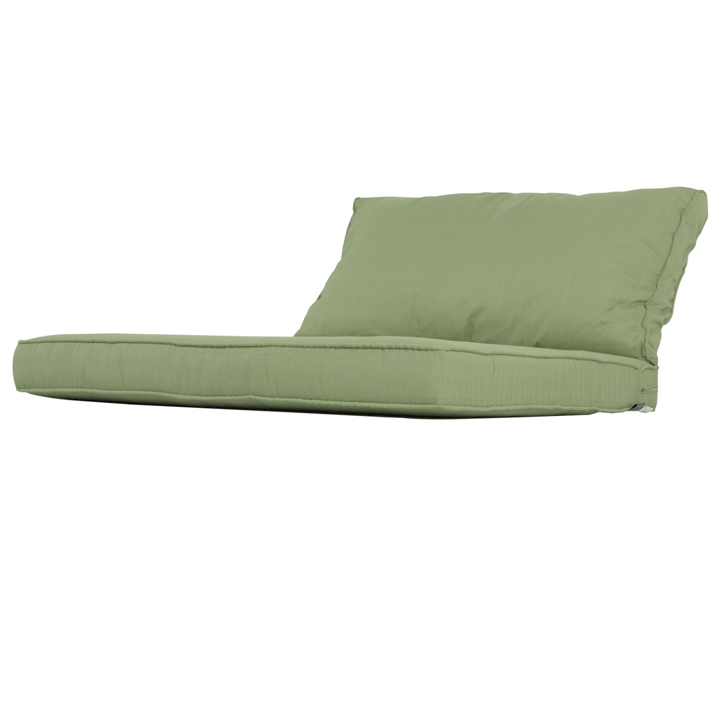 Loungekussen zit- en rug 70x70 - Carre Basic green