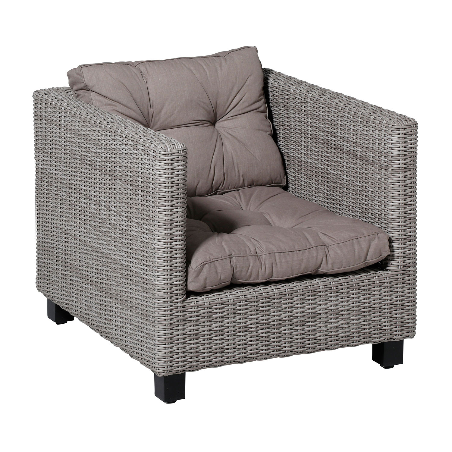 Loungekussen florance basic taupe