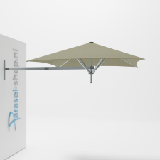 Paraflex muurparasol 200x200cm Classic arm - Colorum (Almond)