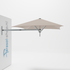 Paraflex muurparasol 200x200cm Classic arm - Colorum (Blush)