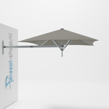 Paraflex muurparasol 200x200cm Classic arm - Colorum (Flanelle)