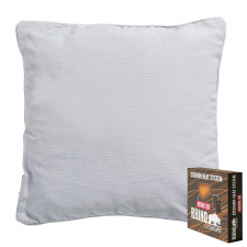 Warmtekussen sier 45x45cm - Panama light grey