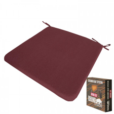 Warmtekussen universal 40x40cm - Panama bordeaux (afritsbaar)